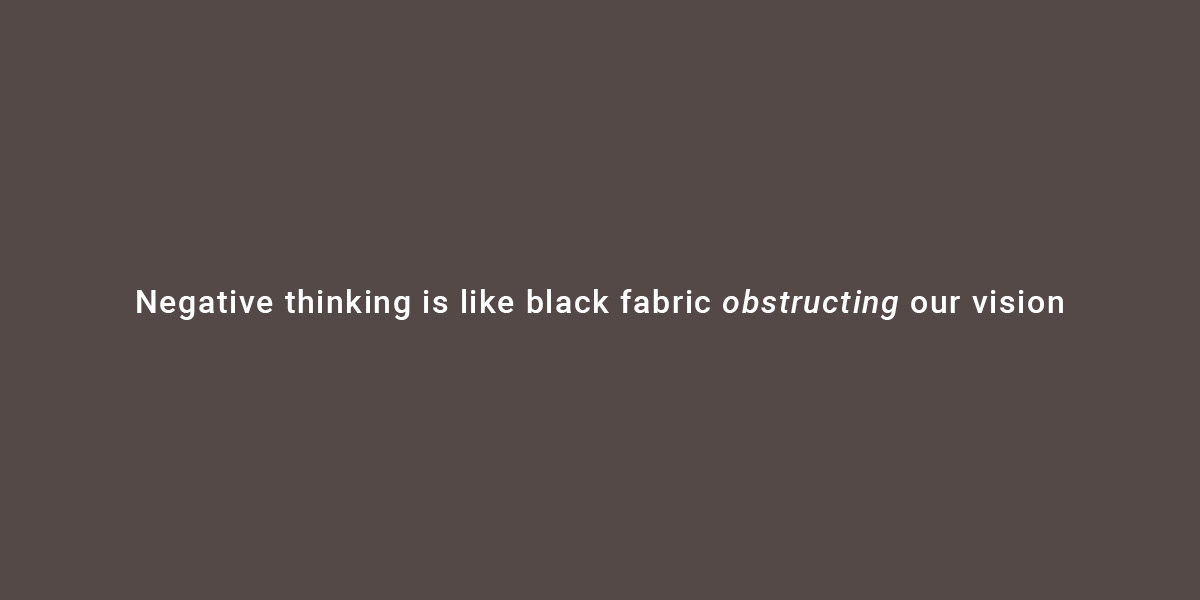 Negative Thinking|Lotus Recollections