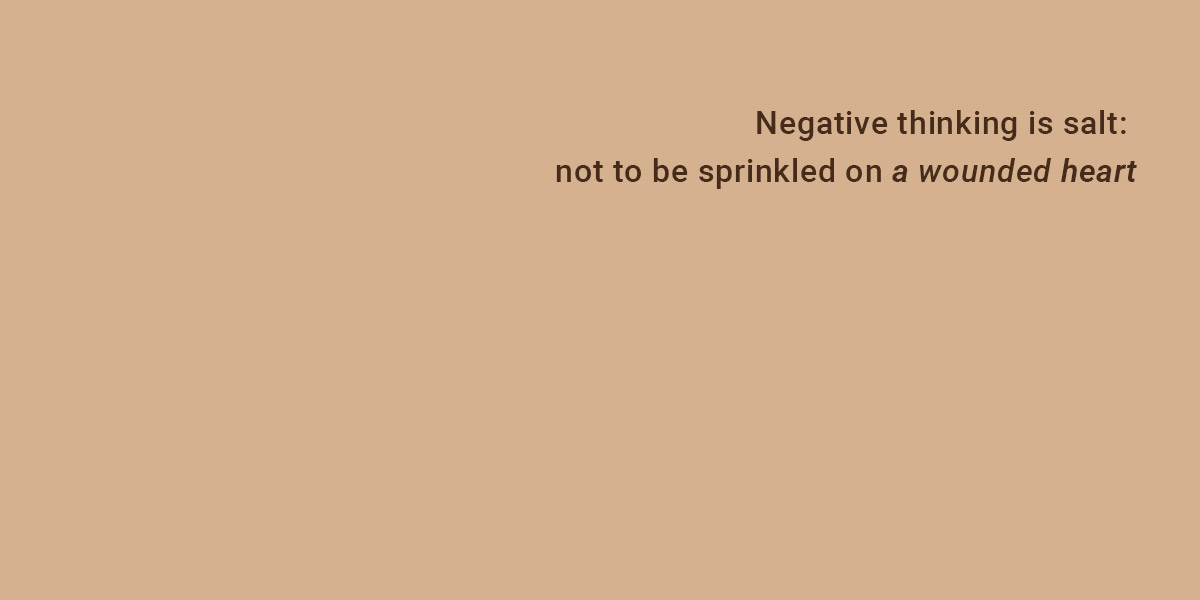 Negative Thinking|Lotus Recollections